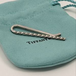 Tiffany & Co. Money Clip - 925 Sterling Silver w/Pouch 💵 Bills 💵